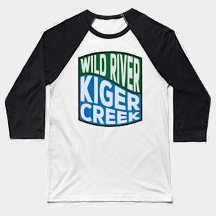 Kiger Creek Wild River Wave Baseball T-Shirt